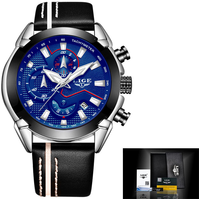 Men's Multifunction Night Light Watch