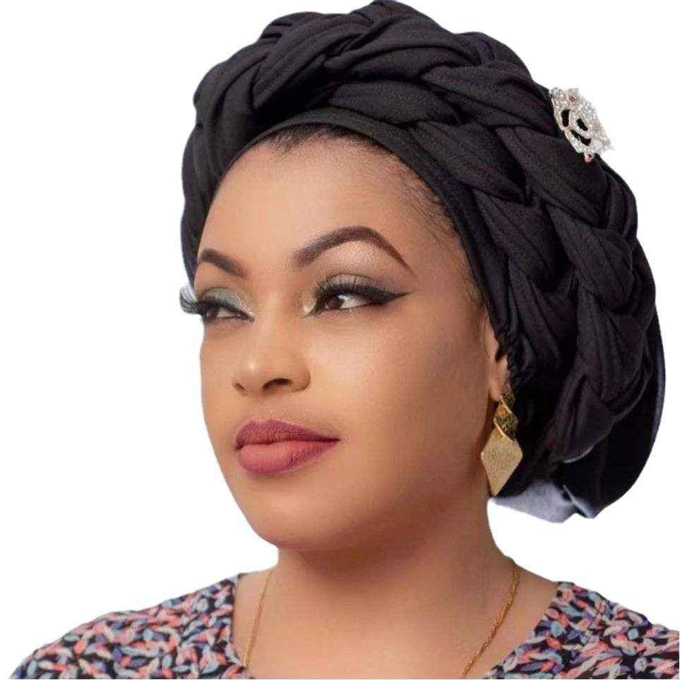 African Woven Hat Plus Accessories Toque