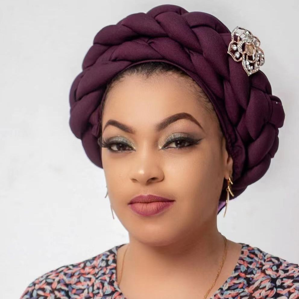 African Woven Hat Plus Accessories Toque