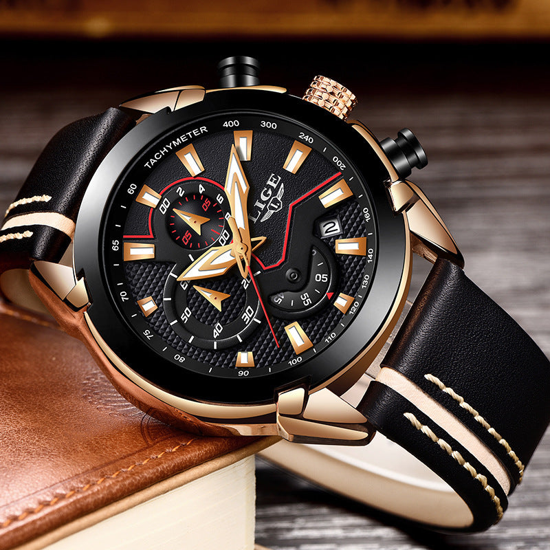 Men's Multifunction Night Light Watch