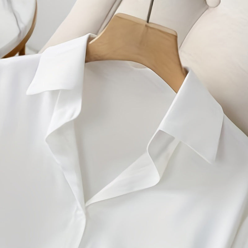 Plus Size Women's Casual Long Sleeve Shirt