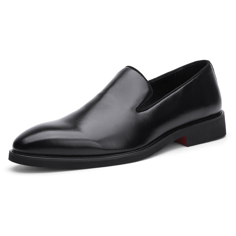 British Style Polished Pointed Leather Shoes